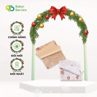 Oil-absorbing paper to line bagasse boxes, sizes 18x18cm (Episode 100c) in many colors