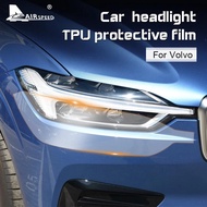 AIRSPEED 2pcs for Volvo XC60 XC90 XC40 V90 V60 S60 S90 Accessories TPU Special Car Headlight Headlam