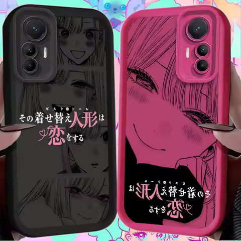 Cute Kitagawa Marin Case For Xiaomi Poco X7 X6 X5 X3 NFC F7 F6 F5 F3 M7 M6 Pro 4G 5G Mi 12 11 Lite N