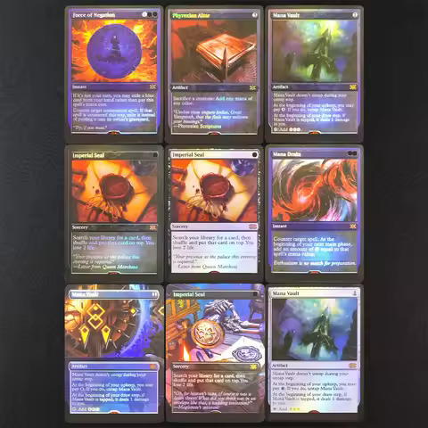 2X2 TCG Proxy Magical Cards Imperial Seal Mana Vault Imperial Seal Mana Drain Force of Negation Phyr
