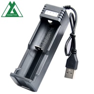 FORBETTER 18650 Lithium Charger Intelligent Charge Safety Lithium Battery Charger Li-ion Battery Auto Stop Charger 18650 Battery Charging Dock