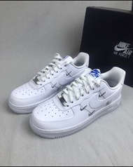 📣Nike Air force 1 low 07 LX Chrome luxe 女款 四鉤白藍 🔥