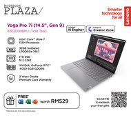 Lenovo Yoga Pro 7 141MH9 83E2009BMJ 14.5'' 2.8K Laptop Tidal Teal ( CU7-155H, 32GB, 1TB SSD, RTX4050