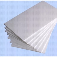 Polypropylene 3mm PP Hollow Board Plastic Sheet A4 A3 sizes (White)