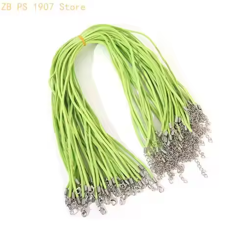 Simple Velvets Cord Chain Jewelry Making Suedes Rope Lobster Clasp String Cord Perfect for Large Bea