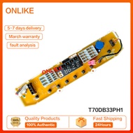 เครื่องซักผ้าแปลงความถี่ LGบอร์ดคอมพิวเตอร์90% T70DB33PH1ความถี่บอร์ดแสดงผลปุ่มปี T80DB33PH1