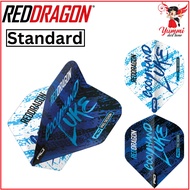 Red Dragon Dart Flight Luke Humphries World Champion Blue & White Yin Yang