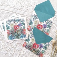 信封信紙 - 草花