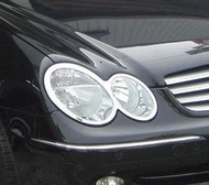 賓士 CLK-class W209 2003~2009 電鍍大燈框 頭燈框 鍍鉻 改裝精品