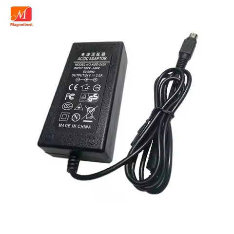 24V 2A 4Pin AC DC Adapter Charger For Canon Scanner DR-F120 DRF120 DR-M140/M160/M1060 MG1-4892 MG1-4