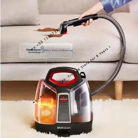 BISSELL SpotClean Handheld Steam Cleaner Sofa Carpet Curtain Car Vacuum Cleaner Spray Suction Integr