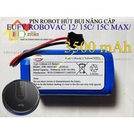 ( DUNG LƯỢNG 3500 mAh) PIN ROBOT HÚT BỤI NÂNG CẤP EUFY ROBOVAC 12/ 15C/ 15C MAX/ 15T BẢO HÀNH 9 THÁN