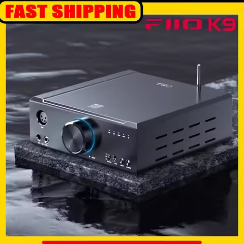 FiiO K9 Pro ESS Desktop DAC and Headphone Amplifier ES9038PRO*2 chip Bluetooth USB DAC DSD Decoder S