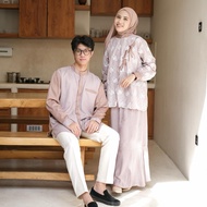 NAMIAH FAMILY SET ADULT - 4.4 FAMILY Eid Sarimbit Clothes