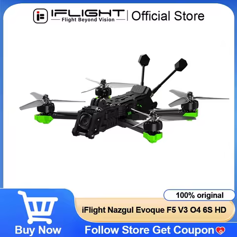 iFlight Nazgul Evoque F5D V3 6S HD FPV Drone BNF O4 Air Unit Pro DC/X Dual Geometry Flexible Switchi