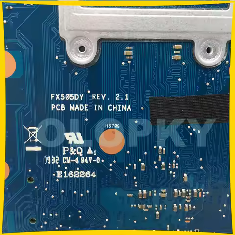 FX505DY 15inch/17inch Mainboard R5-3550H R7-3750H CPU RX560 4G GPU For ASUS TUF Gaming FX705DY FX95D