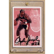 Clyde Drexler 1993-94 Fleer Career Highlights AUTO Autograph 7 of 12