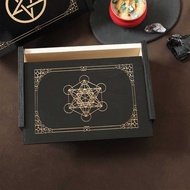 Tarot Card Storage Card Box Black Storage Gift Box Wooden Tarot Card Storage Box