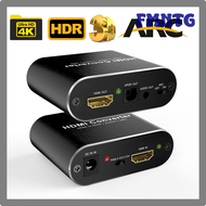 FMNTG Hdmi Audio-Extractor 5.1 Ch 4K 30Hz Hdmi Naar Hdmi + Optische Toslink Spdif + 3.5Mm Aux Stereo
