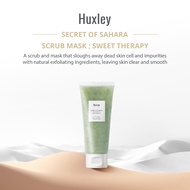 Huxley Official Scrub Mask ; Sweet Therapy - Exfoliate, Soothing, Skincare & Cream Mask