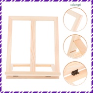 Easel Stand for Cookbooks Adjustable Wood Painting Display