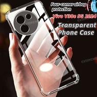 Vivo V30e 5G 2024 Airbag Clear Casing For Vivo V30e V30 E VivoV30e V 30E Pro 5G 2024 Silicone Shockp