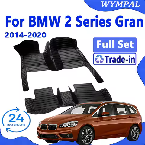 Car Floor Mats For BMW 2 Series Gran Tourer 216i 218i 220i 225i 225xe 216d 218d 220d 2014 2015 2016