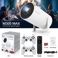 Projector M300 MAX 4K Android 11.0 LCD 4K Projector 1080P Double WIFI With bluetooth with Netflix/Yo