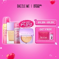 Full Face | DAZZLE ME Cover Me Powder Foundation + Cover Me Foundation + Spray Blush + Setting Spray