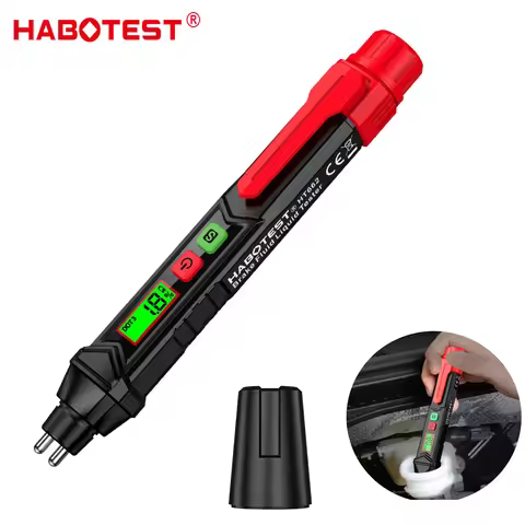 HABOTEST HT662 Car Brake Fluid Moisture Meter Liquid Oil Tester Analyzer For DOT3/DOT4/DOT5.1 Brake 