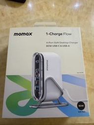 Momax 1-Charge Flow 80W GaN 4 Port 充電器
