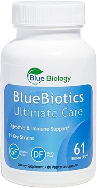 ▶$1 Shop Coupon◀  Bluebiotics Ultimate Care Probiotics for Women and Probiotics for Men. 61 Billion