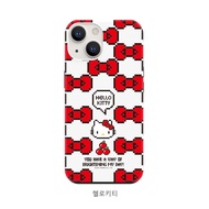 (คำสั่งผสม) เคส Sanrio Hello Kitty ของแท้100% สำหรับ IPhone15เคส15pro 15Promax ปลอก14Promax Kuromi 1