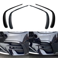 2x For 2021 Mercedes Benz E Class W213 E260 E300 E53 Car Front Bumper Lip Splitter Spoiler Decorate 