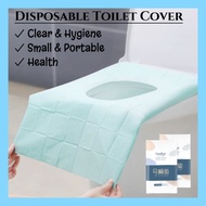 🇸🇬 Disposable Toilet Seat Cover Extra Length Toilet Pad Waterproof for Travel Business Trip Hygiene