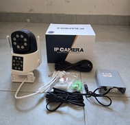《全新》 雙鏡頭閉路電視 CCTV 360度無線監控攝像機