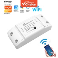 Tuya WiFi Smart Switch Breaker for LED Light wire connector clip Smart Life APP Alexa Voice Control