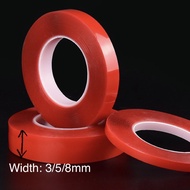 Waterproof Heavy Duty Strong Double Sided Self Adhesive Acrylic Foam Side Tape Roll (Clear) Gum Kuat