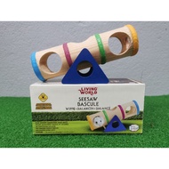 Living World Hamster Playground Seesaw. Small Animal Playground Seesaw. Hamster Toy. Permainan Hamst