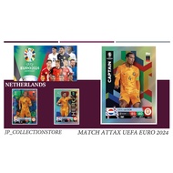 [Netherlands] UEFA Euro 2024 Match Attax Football Shiny &amp; Normal Cards