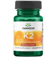 SWANSON - 30粒 天然維生素 K2 50 mcg 平行進口