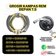 WHOLESALE Brake Pad Front Brake Pads Electric Bike GD 7.5cm Front Brake Drum Original Uwinfly Goda U