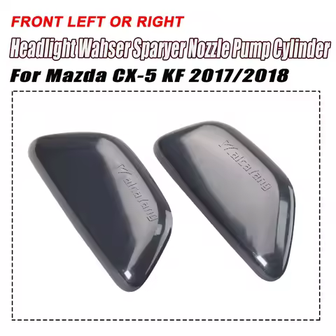 For Mazda CX-5 KF 2017/2018 High Quality Car Headlight Cleaning Washer Nozzle Jet Cover Cap r Access