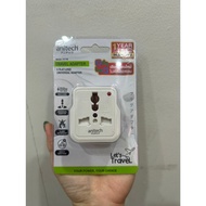 Anitech Plug Converter 1-Slot Power Model H116 Non-Flammable Material Easy To Carry