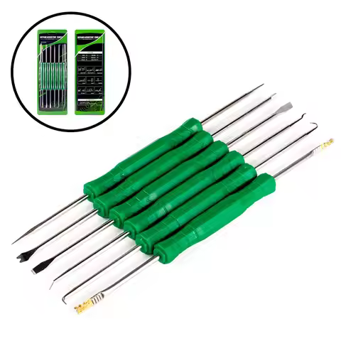 6x Carbon Steel PCB Desoldering Aid Tool Soldering Welding Aid Assist Cleaning Repair Tool Scraper A