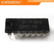 5 Piece  CD4011BE CD4011 DIP-14  Integrated circuit IC