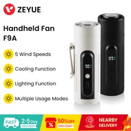 3Life F9A Handheld Fan with Cooling & LED Flashlight Rechargeable for Outdoor Office Travel Camping