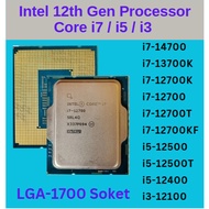 LGA 1700 Soket Core i7 i5 i3 Processor 14700 13700 12700 12500 12500T 12100