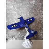 3D PRINTED F4U CORSAIR AIRCRAFT MODEL - CREATIVE 3D ASSEMBLY, EXTREMELY COOL DISPLAY