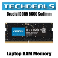 Crucial DDR5 5600 Sodimm Laptop RAM Memory